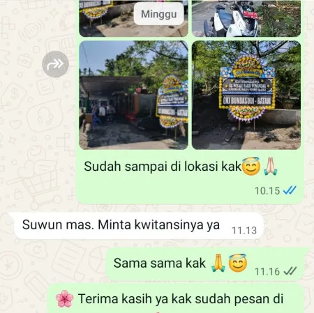 Pengiriman Papan Bunga Duka Talesan Purwantoro