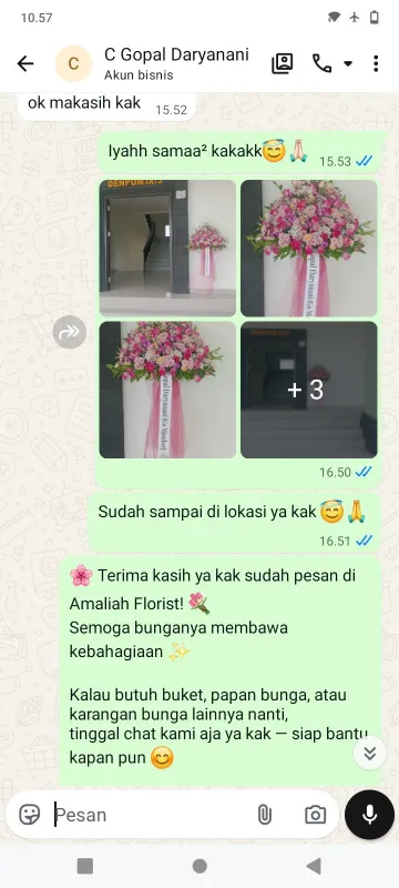 Pengiriman Karangan Bunga Talesan Purwantoro