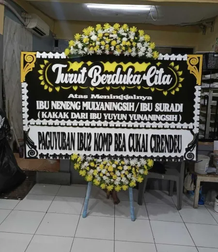 Papan Bunga Duka Talesan Purwantoro