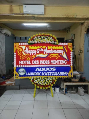 Papan Bunga di Talesan Purwantoro