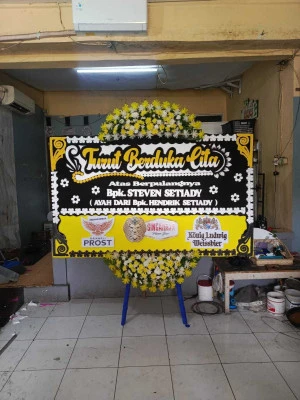 Papan Bunga di Talesan Purwantoro