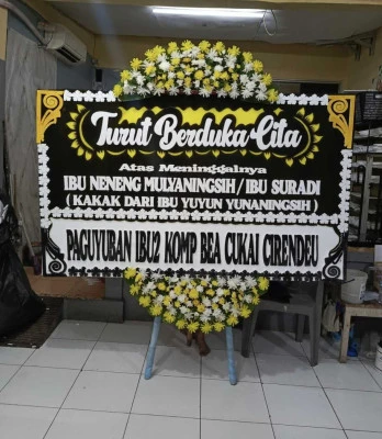 Papan Bunga di Talesan Purwantoro