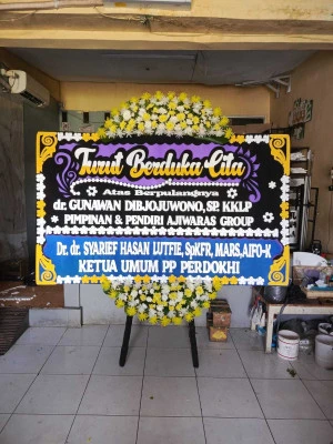 Papan Bunga di Talesan Purwantoro